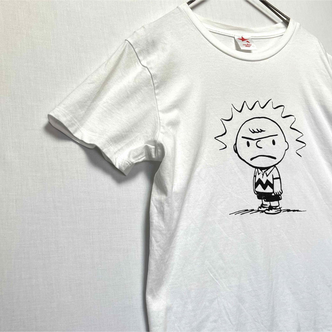 50’s CHARLIE BROWN rockin'star 半袖 Tシャツ メンズのトップス(Tシャツ/カットソー(半袖/袖なし))の商品写真