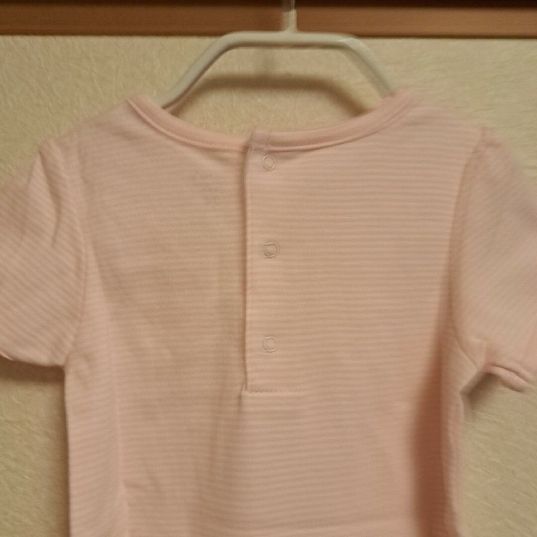 carter's(カーターズ)のカーターズ　carter's　半袖　ロンパース　未使用　24M 子供服 キッズ/ベビー/マタニティのキッズ服女の子用(90cm~)(Tシャツ/カットソー)の商品写真