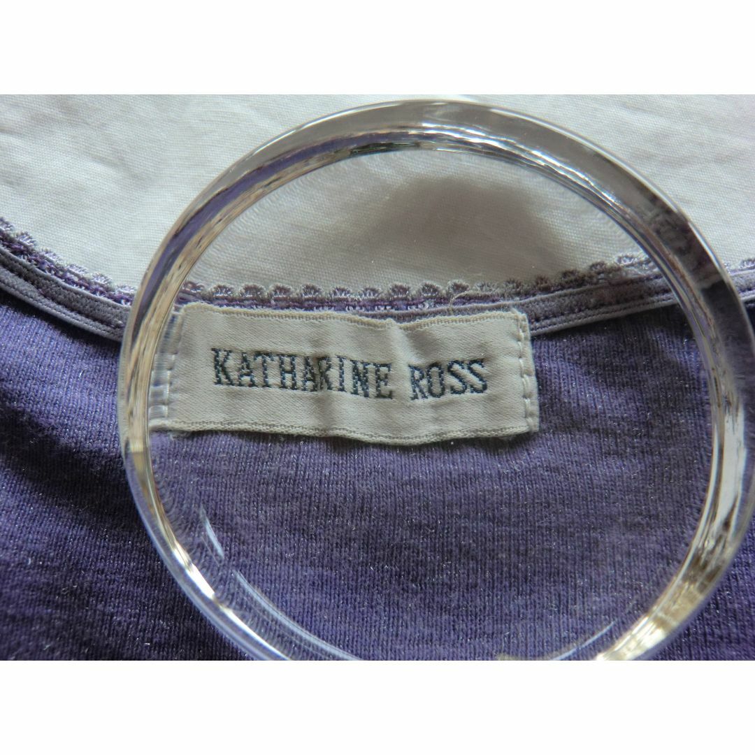 KATHARINE ROSS(キャサリンロス)のKatharine Ross  半袖Tシャツ  紫色 ラベンダーカラー レディースのトップス(Tシャツ(半袖/袖なし))の商品写真