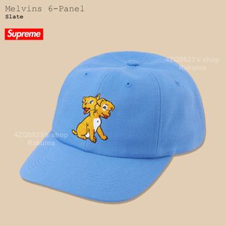 Supreme Melvins 6-Panel Slate キャップ