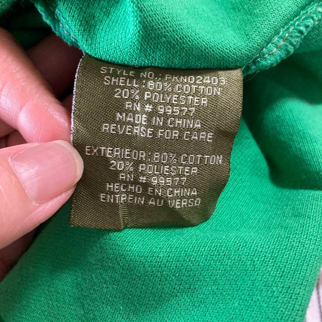 Timberland(ティンバーランド)のL3 ティンバーランド　ポロシャツ　半袖　鹿子　XLメンズ 緑　ゆったり メンズのトップス(ポロシャツ)の商品写真