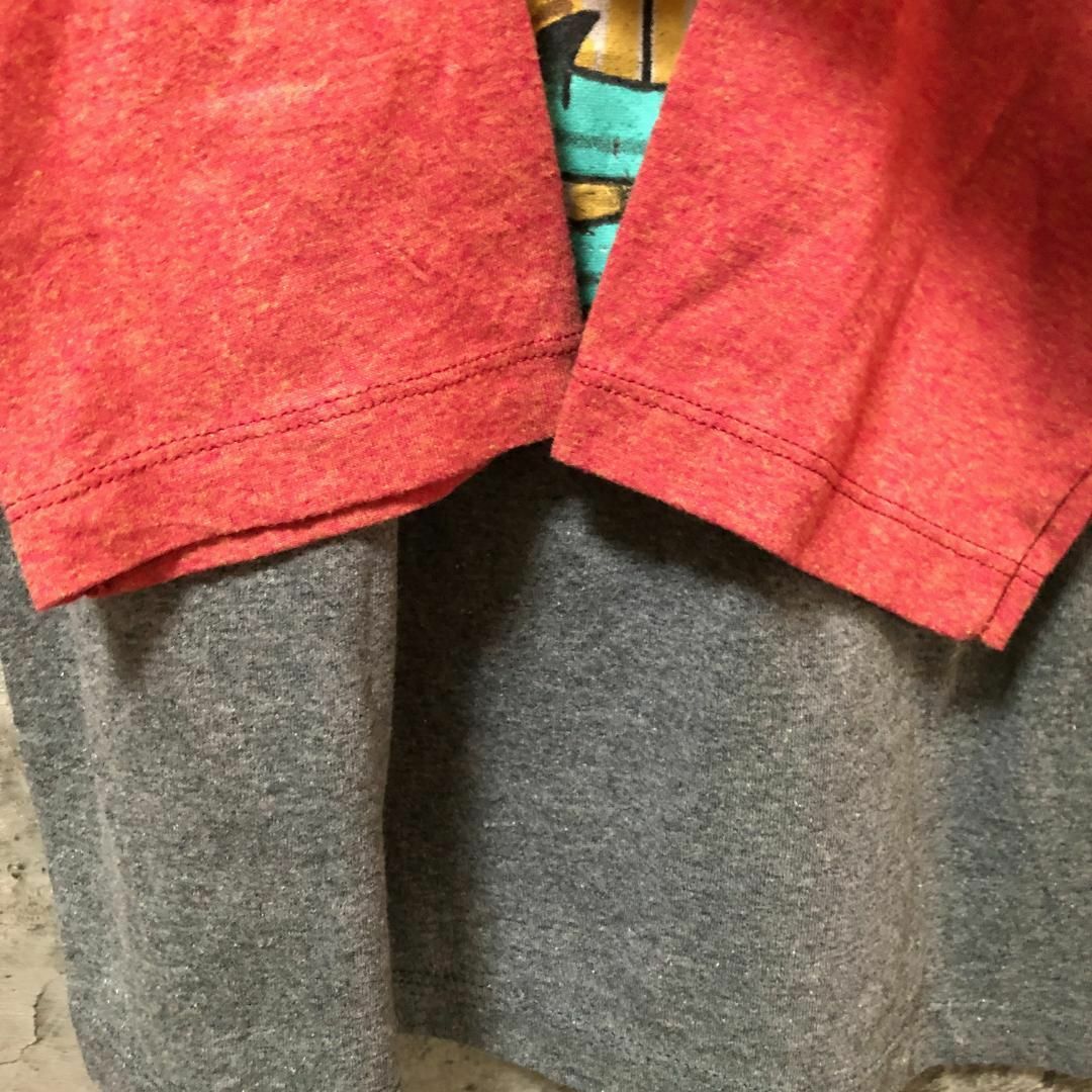 薔薇 プロビデンスの目 手のひら バイカラー ロンT メンズのトップス(Tシャツ/カットソー(七分/長袖))の商品写真