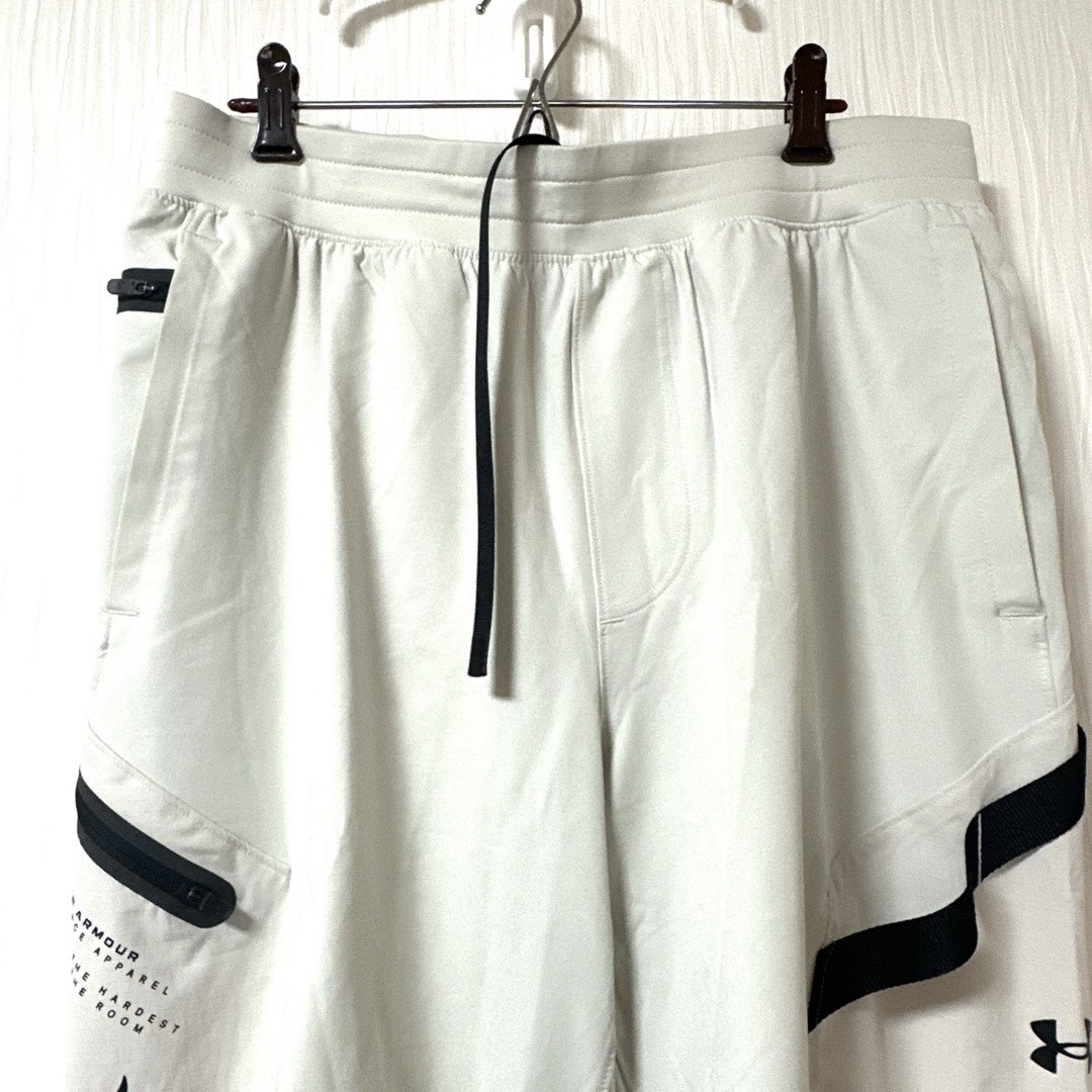 UNDER ARMOUR(アンダーアーマー)の【希少】UNDER ARMOUR  PROJECT ROCK ウーブン パンツ メンズのパンツ(その他)の商品写真