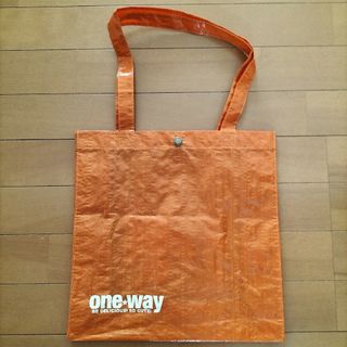 ワンウェイ(one*way)のone way　ワンウェイ　ショップ袋　ビニール　バッグ　ショッパー(ショップ袋)