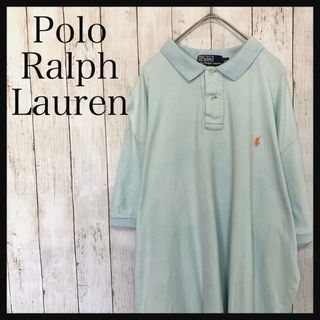 ポロラルフローレン(POLO RALPH LAUREN)のポロラルフローレン 半袖ポロシャツワンポイント刺繍ロゴ90s Z1219(ポロシャツ)