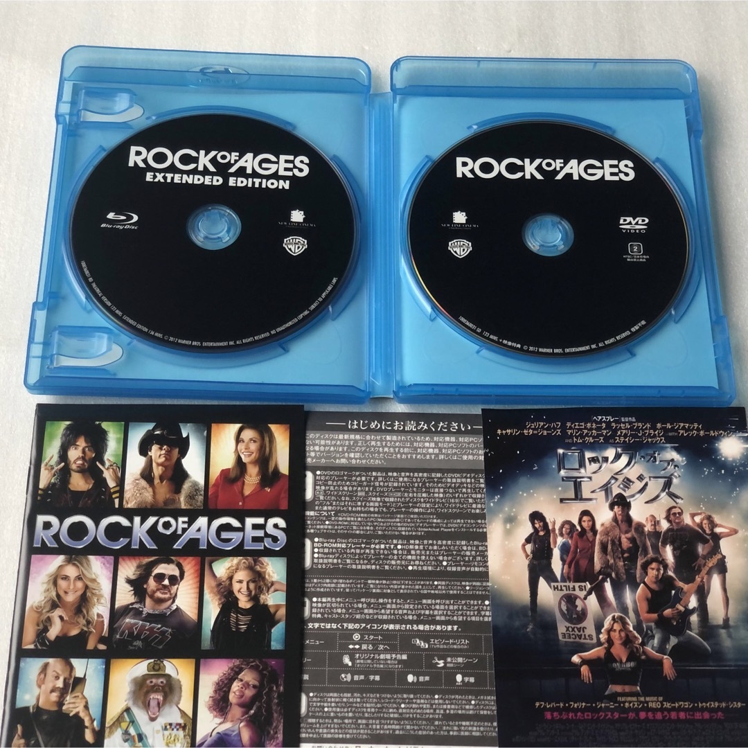 ROCK OF AGES ロック・オブ・エイジズ(Blu-ray+DVD)  エンタメ/ホビーのDVD/ブルーレイ(ミュージック)の商品写真