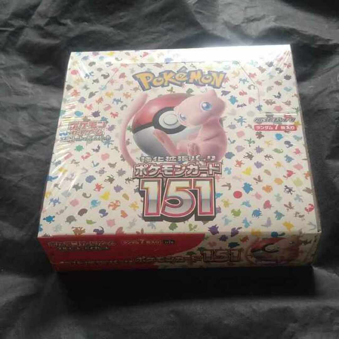 ポケモン(ポケモン)の強化拡張パック「ポケモンカード151（イチゴーイチ）」 未開封BOX  1BOX エンタメ/ホビーのトレーディングカード(Box/デッキ/パック)の商品写真