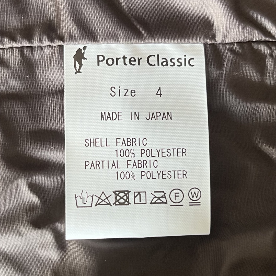 PORTER CLASSIC(ポータークラシック)のタグ付き未使用 POTER CLASSIC ポータークラシック フリースコート メンズのジャケット/アウター(その他)の商品写真