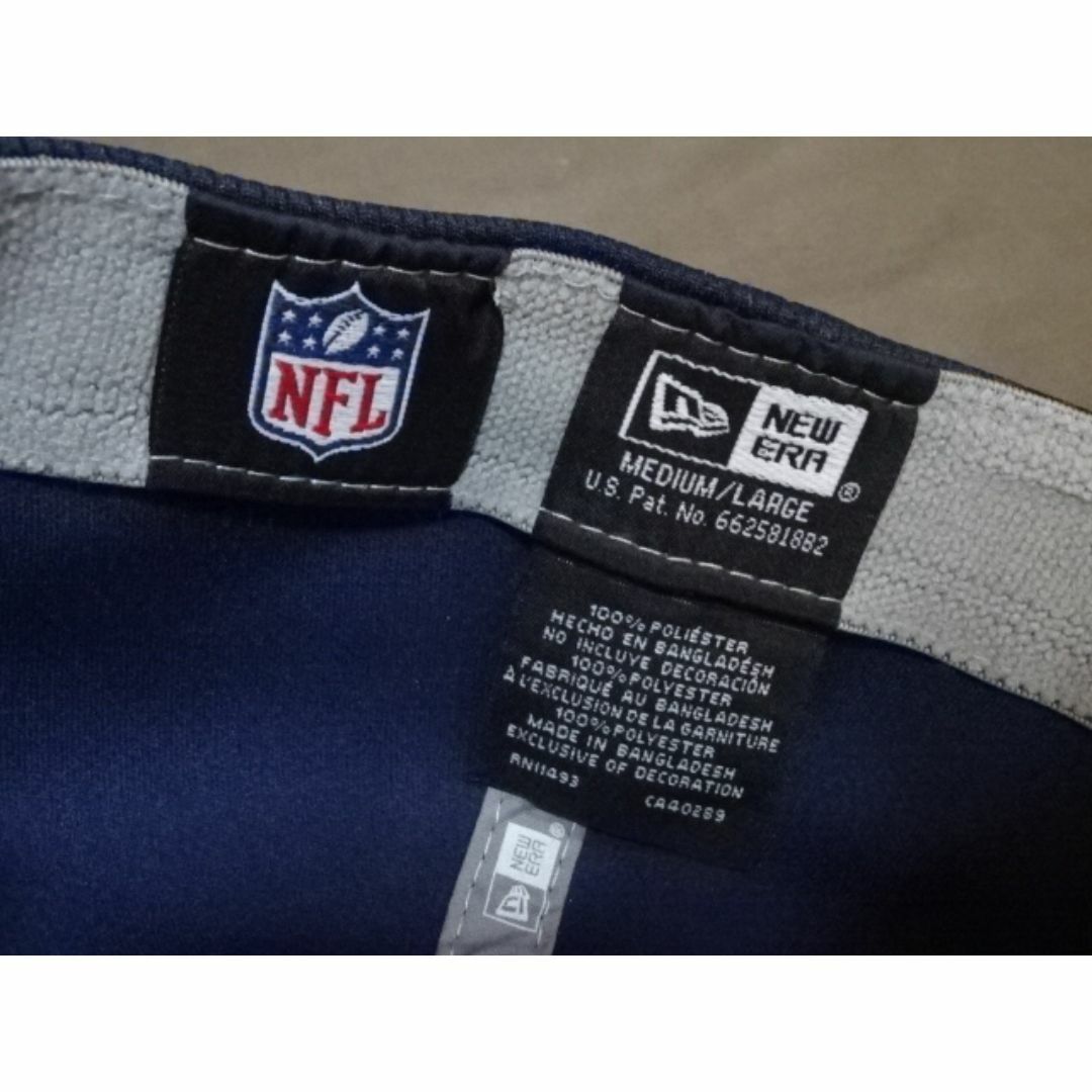 NEW ERA(ニューエラー)の【NEWERA】【39THIRTY】 NFLシアトルシーホークス ロゴ キャップ メンズの帽子(キャップ)の商品写真