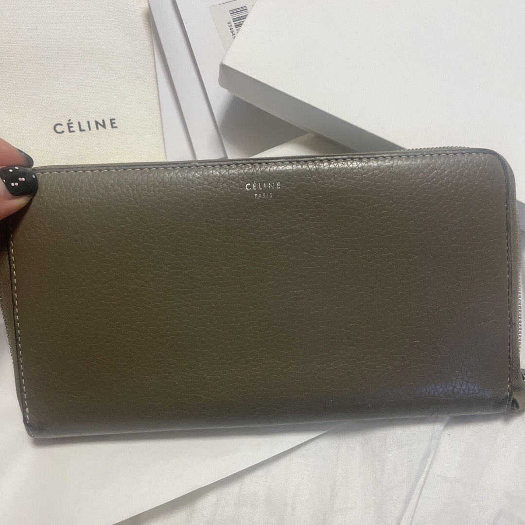 celine(セリーヌ)の値下げ可　Celine 長財布 レディースのファッション小物(財布)の商品写真