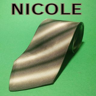 NICOLE - NICOLE ストライプ　ネクタイ