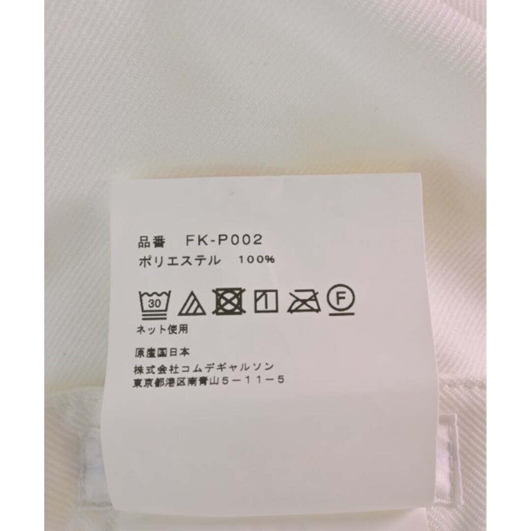 COMME des GARCONS SHIRT(コムデギャルソンシャツ)のCOMME des GARCONS SHIRT パンツ（その他） XS 白 【古着】【中古】 メンズのパンツ(その他)の商品写真