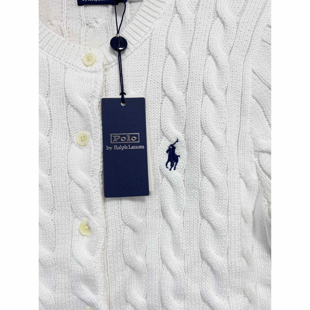 POLO RALPH LAUREN(ポロラルフローレン)のラルフローレンケーブルニット ショートスリーブ レディースのトップス(カットソー(半袖/袖なし))の商品写真