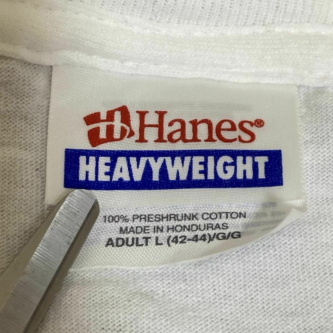 Hanes(ヘインズ)のHanes 半袖Tシャツ ボウリング イベント 募金活動 白T c51 メンズのトップス(Tシャツ/カットソー(半袖/袖なし))の商品写真