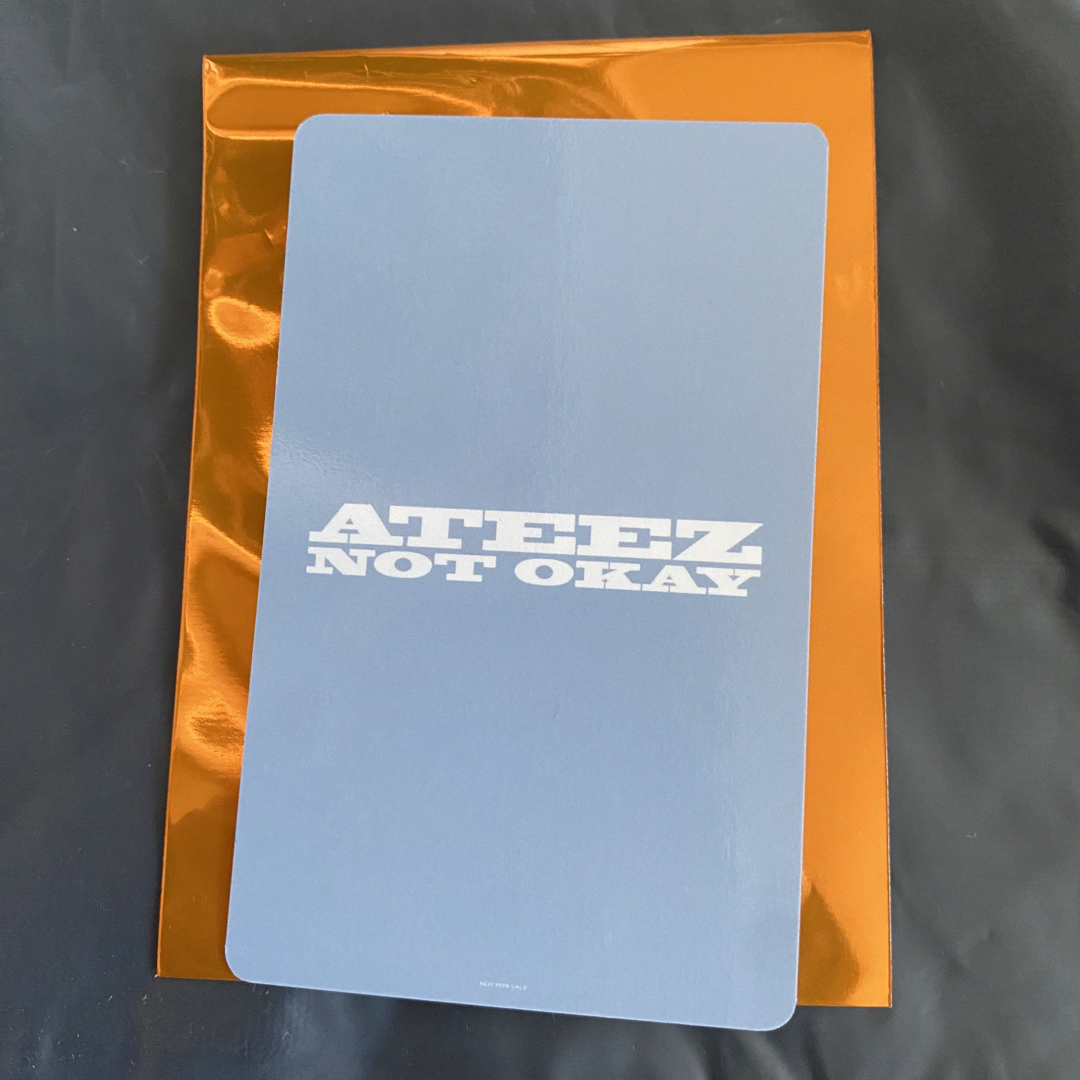 ATEEZ(エイティーズ)のATEEZ ソンファ　NOT OKAY タワレコ　特典トレカ　タワーレコード エンタメ/ホビーのCD(K-POP/アジア)の商品写真