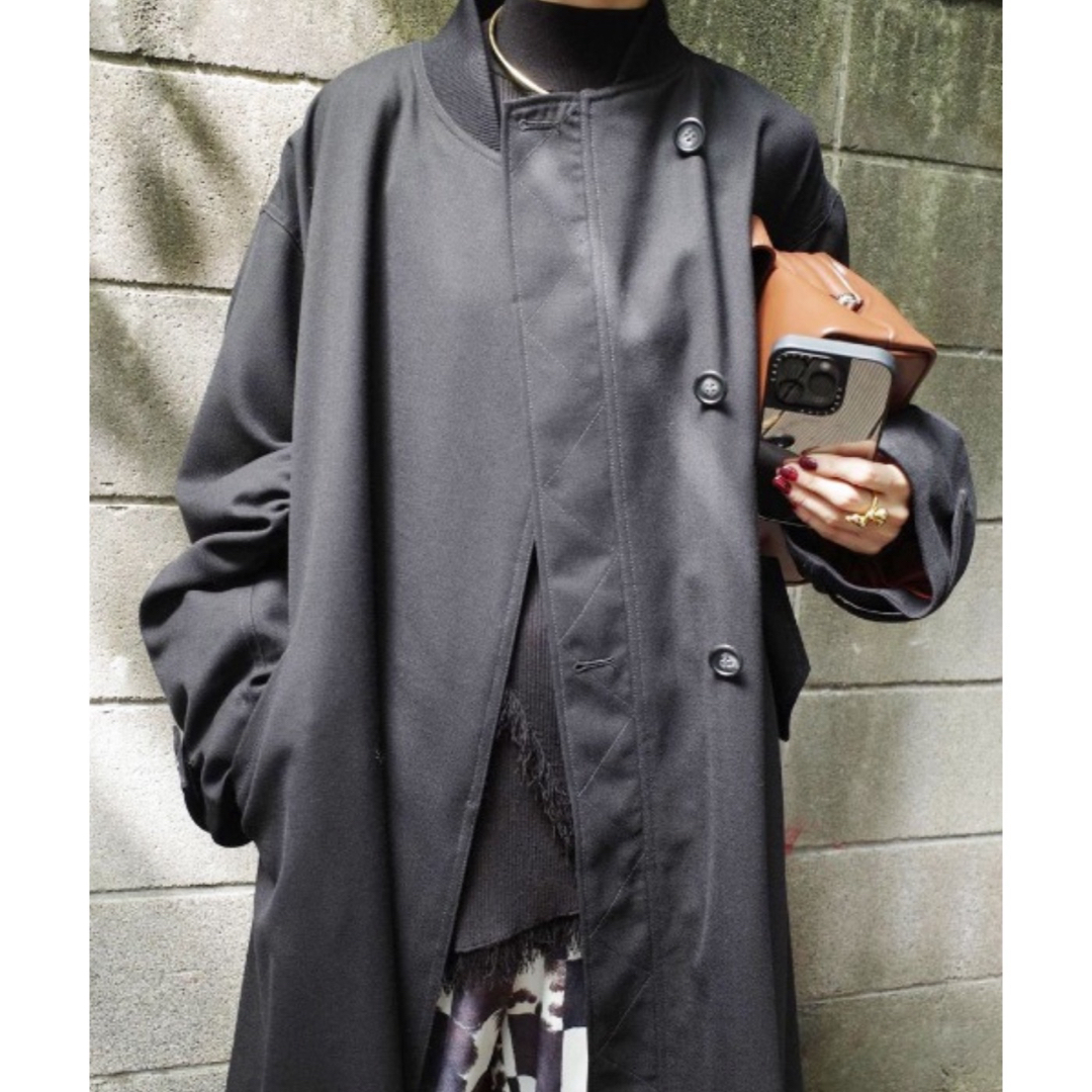 Ameri VINTAGE(アメリヴィンテージ)のMA1 LIKE LIGHT LONG COAT レディースのジャケット/アウター(ロングコート)の商品写真