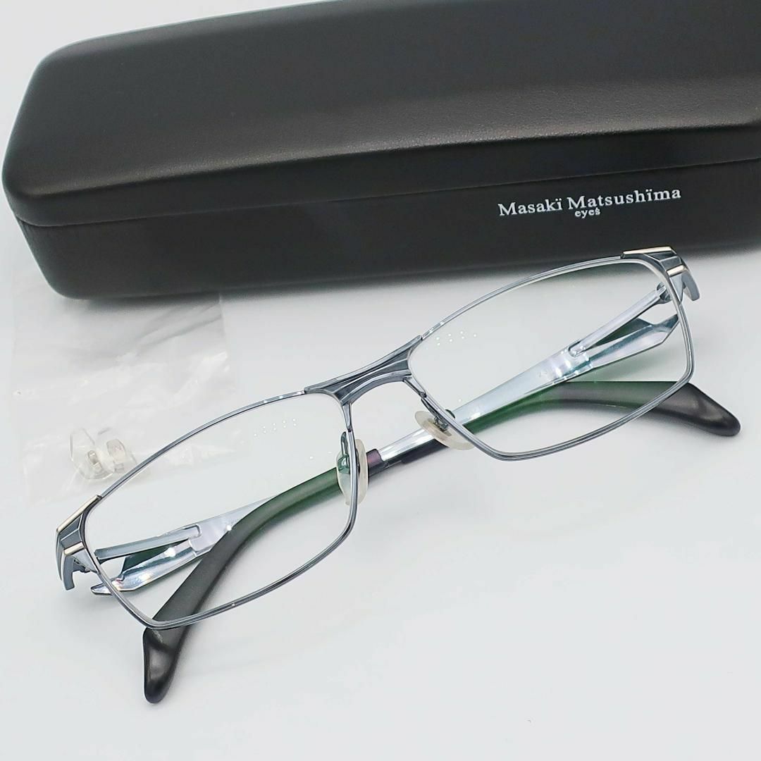 MASAKI MATSUSHIMA(マサキマツシマ)の正規品 マサキマツシマ 松島正樹 めがね Glasses ハードケース メンズのファッション小物(サングラス/メガネ)の商品写真