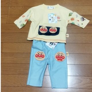 アンパンマンベビラボ 長袖Tシャツ&ズボンセット（70）(Ｔシャツ)