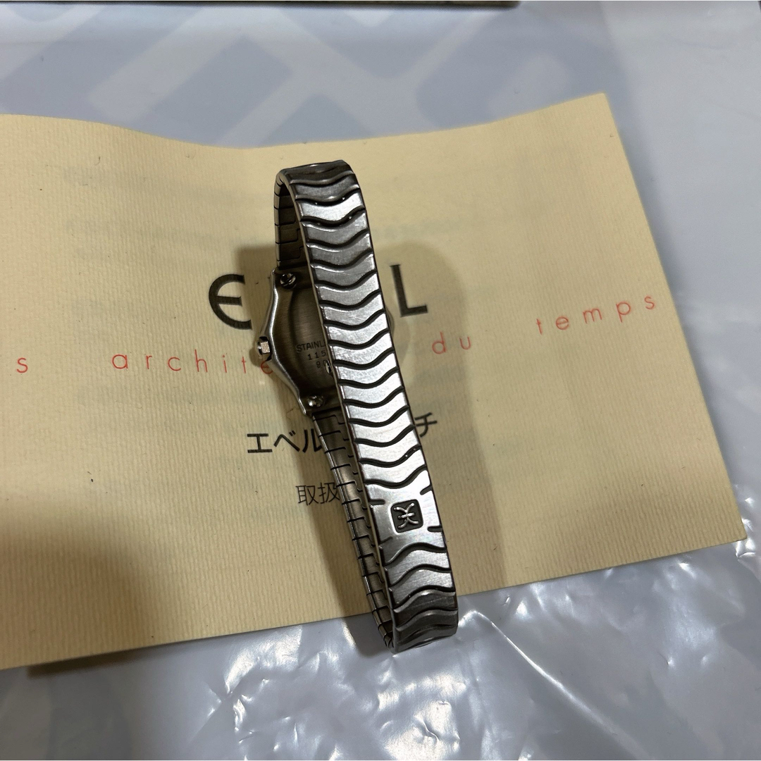 EBEL(エベル)のEBEL エベル 腕時計 クラシックウエーブ SS QZ 文字盤 ホワイト レディースのファッション小物(腕時計)の商品写真