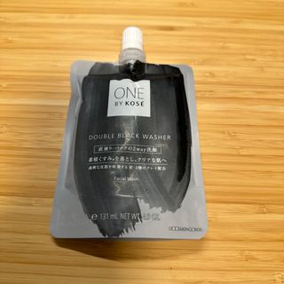 ワンバイコーセー(ONE BY KOSE（KOSE）)のONE BY KOSE ダブル ブラック ウォッシャー(140g)(洗顔料)