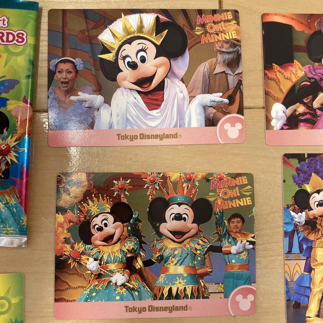 Disney(ディズニー)の東京ディズニーランド　ミニー・オー・ミニー　コレクションカード　TDL ショー エンタメ/ホビーのトレーディングカード(シングルカード)の商品写真