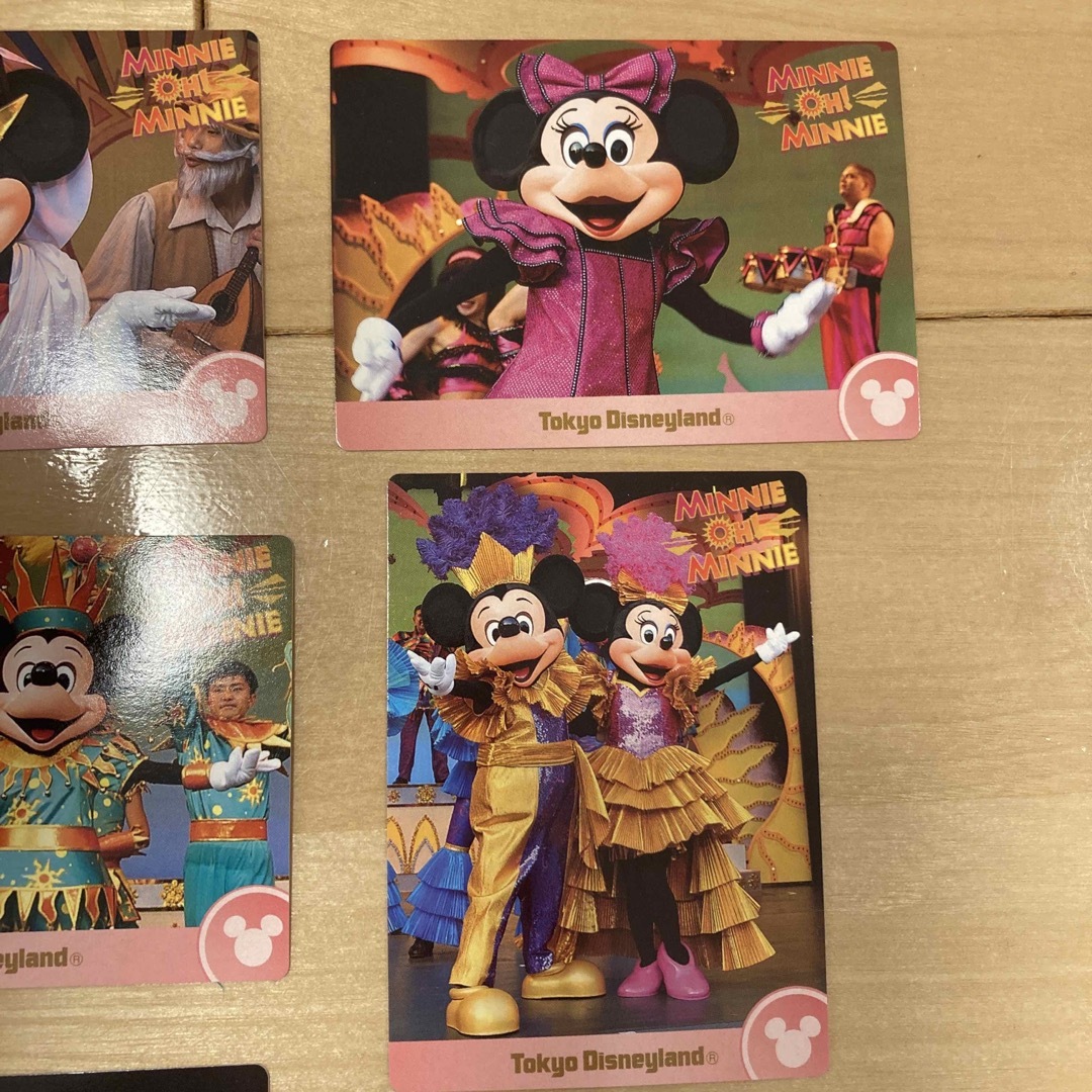 Disney(ディズニー)の東京ディズニーランド　ミニー・オー・ミニー　コレクションカード　TDL ショー エンタメ/ホビーのトレーディングカード(シングルカード)の商品写真
