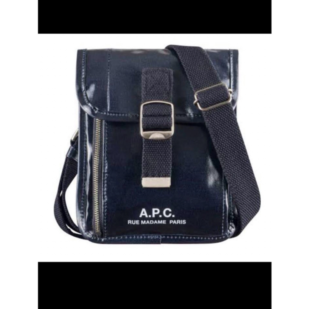 A.P.C(アーペーセー)のA.P.C.  ショルダーバッグ　COETO-H63419 ダークネイビー メンズのバッグ(ショルダーバッグ)の商品写真