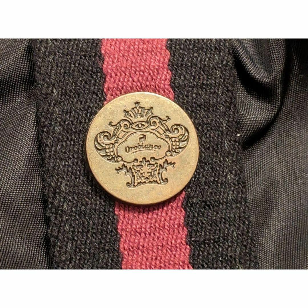 Orobianco(オロビアンコ)のOrobianco ボストンバック 黒×赤 2way メンズのバッグ(ボストンバッグ)の商品写真