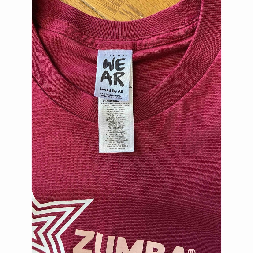 Zumba(ズンバ)のZUMBA✴︎Tシャツ✴︎正規品✴︎Lサイズ スポーツ/アウトドアのトレーニング/エクササイズ(その他)の商品写真