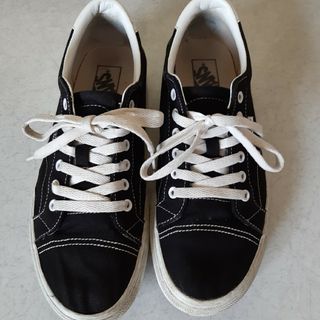 ヴァンズ(VANS)のVANS  ローカットスニーカー/27cm/ブラック(スニーカー)