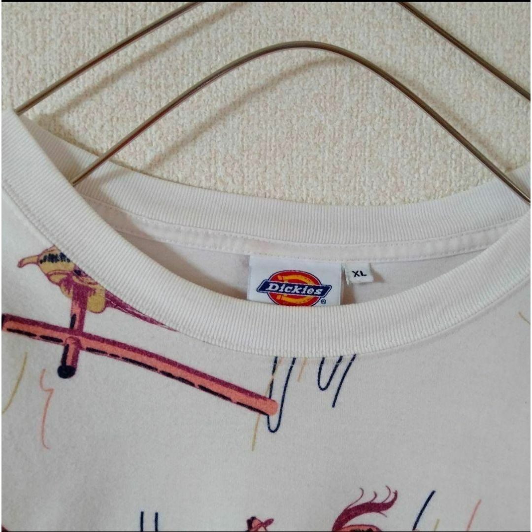 古着　ディッキーズ　Tシャツ ウエスタン柄　総柄　カウボーイ　XL メンズのトップス(Tシャツ/カットソー(半袖/袖なし))の商品写真