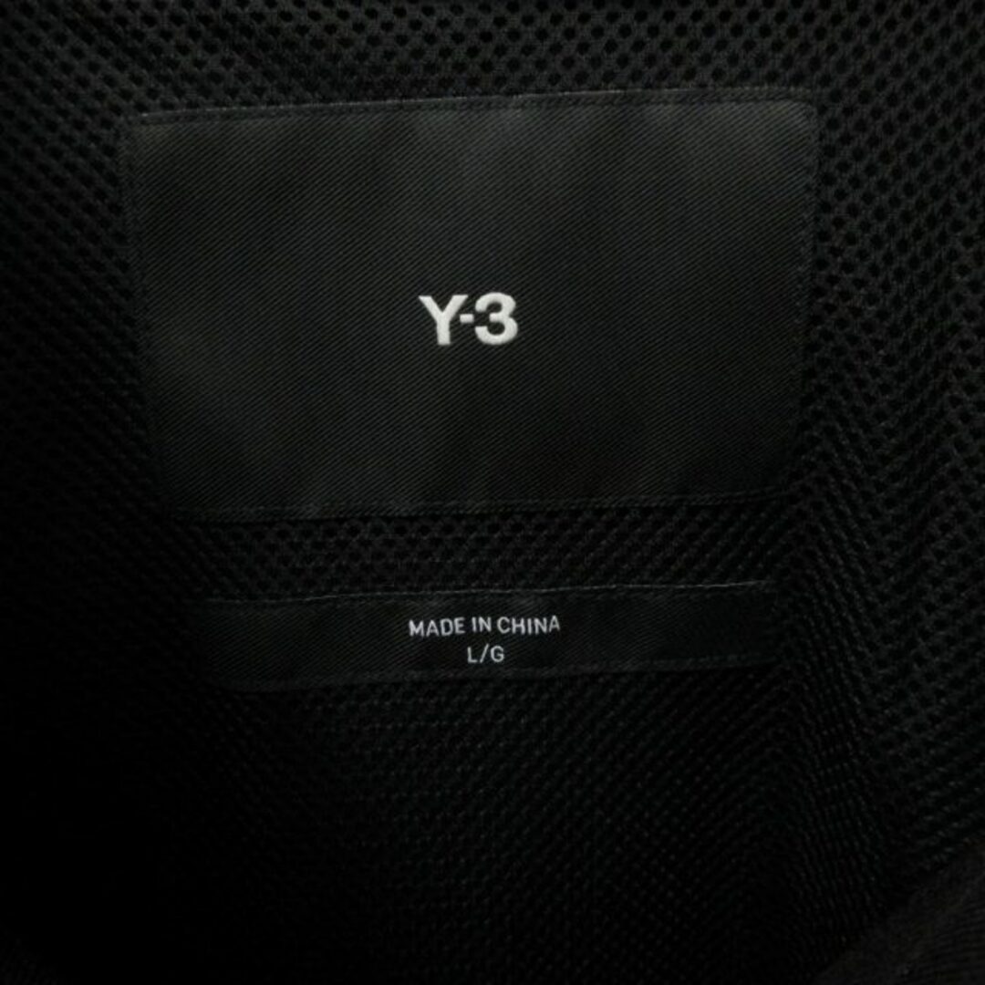 Y-3(ワイスリー)のワイスリー Y-3 美品 スポーツユニフォームコーチジャケット 黒 L  メンズのジャケット/アウター(ブルゾン)の商品写真