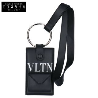 ヴァレンティノ(VALENTINO)のヴァレンティノ 【新品同様】VLTNロゴ ネックストラップ付スマートフォンケース(ネックストラップ)