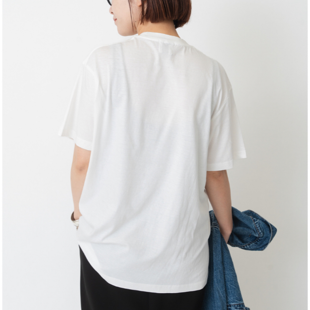 Spick & Span(スピックアンドスパン)の箔ロゴプリントTシャツ メンズのトップス(Tシャツ/カットソー(半袖/袖なし))の商品写真