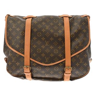 ルイヴィトン(LOUIS VUITTON)のルイヴィトン モノグラム ソミュール 43 ショルダーバッグ ブラウン(ショルダーバッグ)