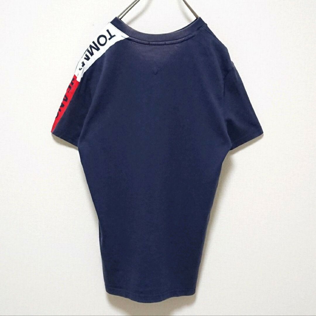 TOMMY JEANS(トミージーンズ)のトミー ジーンズ スリーブ 袖 ロゴ  刺繍 半袖 Tシャツ メンズのトップス(Tシャツ/カットソー(半袖/袖なし))の商品写真