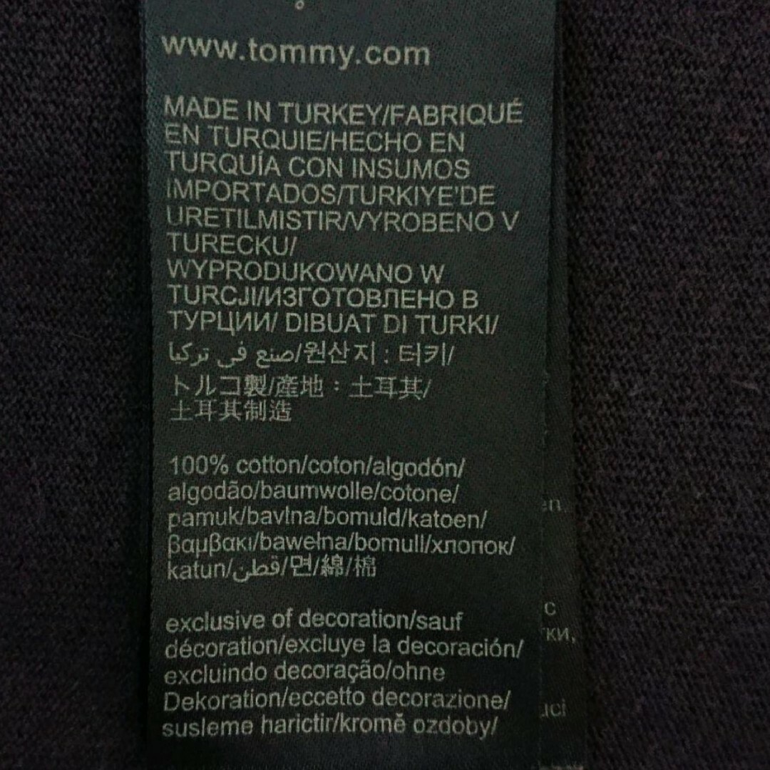 TOMMY JEANS(トミージーンズ)のトミー ジーンズ スリーブ 袖 ロゴ  刺繍 半袖 Tシャツ メンズのトップス(Tシャツ/カットソー(半袖/袖なし))の商品写真