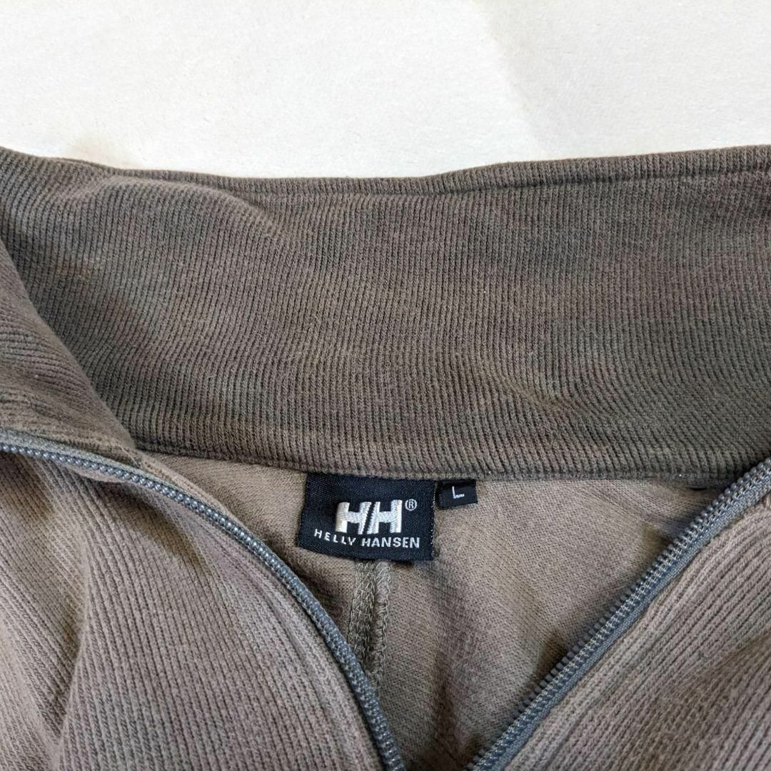 HELLY HANSEN(ヘリーハンセン)の【ヘリーハンセン】スウェット　フルジップ　グレー　ブルゾン　大きいサイズ　L メンズのトップス(スウェット)の商品写真