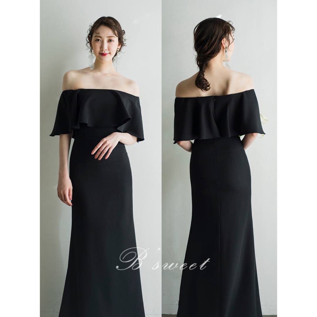 ビタースウィート　マーメイドドレス　黒　ウェディング　2次会 レディースのフォーマル/ドレス(ロングドレス)の商品写真