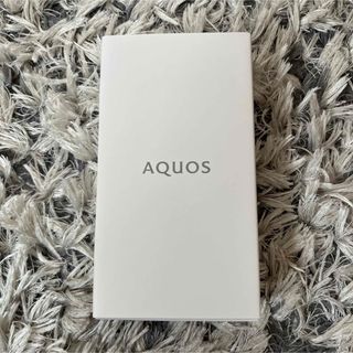 【新品未開封】 AQUOS sense6s ブラック 64GB SIMフリー(スマートフォン本体)