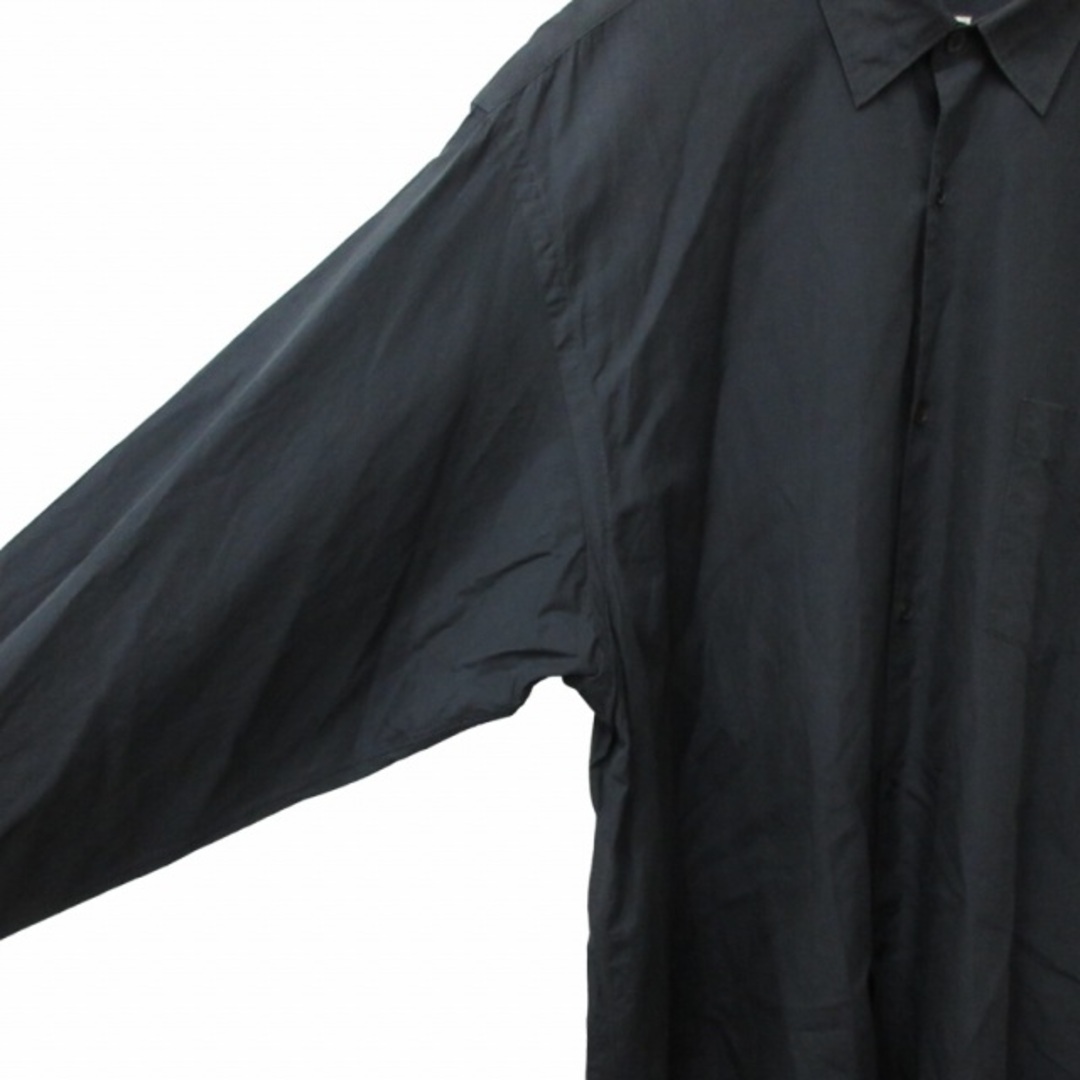 COMOLI(コモリ)のコモリ COMOLI 22AW コモリシャツ 黒 3 約L W03-02001 メンズのトップス(シャツ)の商品写真