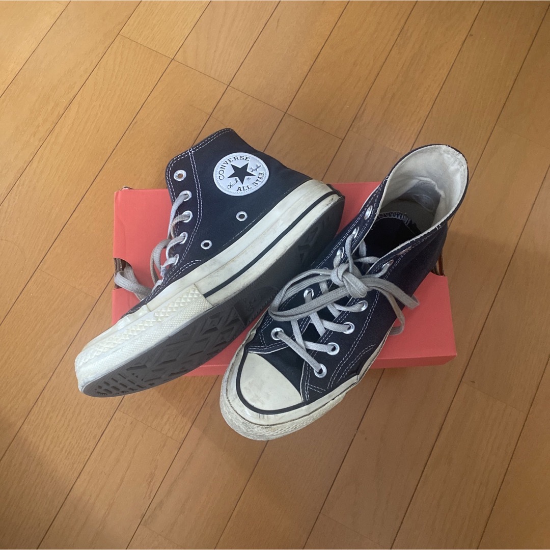 ALL STAR（CONVERSE）(オールスター)のct70 converse コンバース　ブラック　黒　37  23.5 4.5 レディースの靴/シューズ(スニーカー)の商品写真