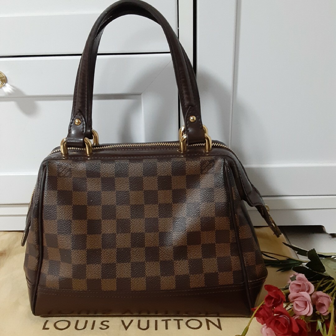 LOUIS VUITTON(ルイヴィトン)のLOUIS VUITTON ダミエ エベヌ ナイツブリッジ バック レディースのバッグ(ハンドバッグ)の商品写真