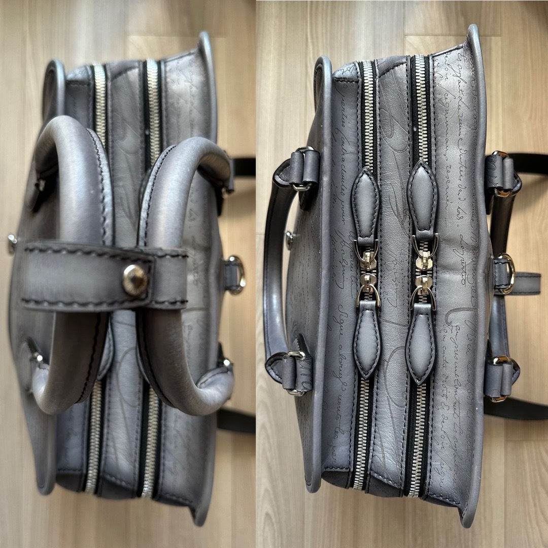 Berluti(ベルルッティ)の希少色 ベルルッティ プルミエジュール バックパック ライトアルミニオ 最新型 メンズのバッグ(バッグパック/リュック)の商品写真