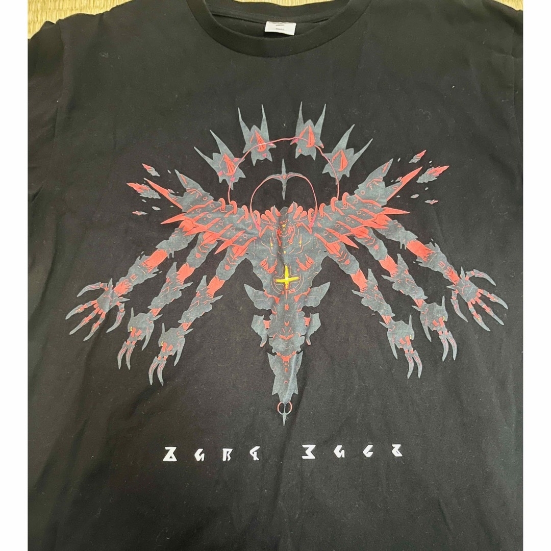 Tシャツ　デザインB Tシャツ ブラック LLサイズ 「ファンタシースター メンズのトップス(Tシャツ/カットソー(半袖/袖なし))の商品写真