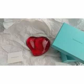 Tiffany & Co. - 新品未使用　TIFFANY＆Co ティファニー ハート ペーパーウェイト