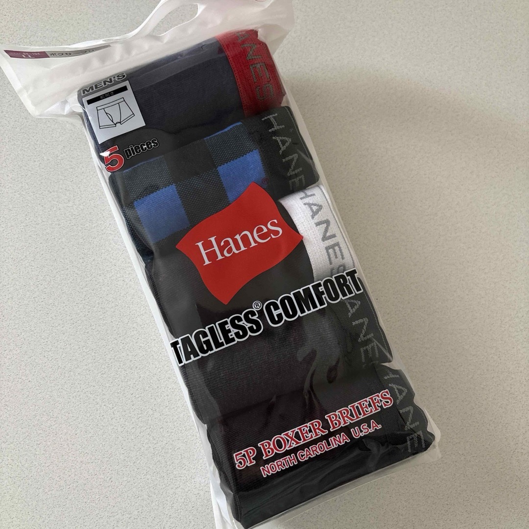 Hanes(ヘインズ)のメンズ　ボクサーブリーフLLヘインズ メンズのアンダーウェア(ボクサーパンツ)の商品写真