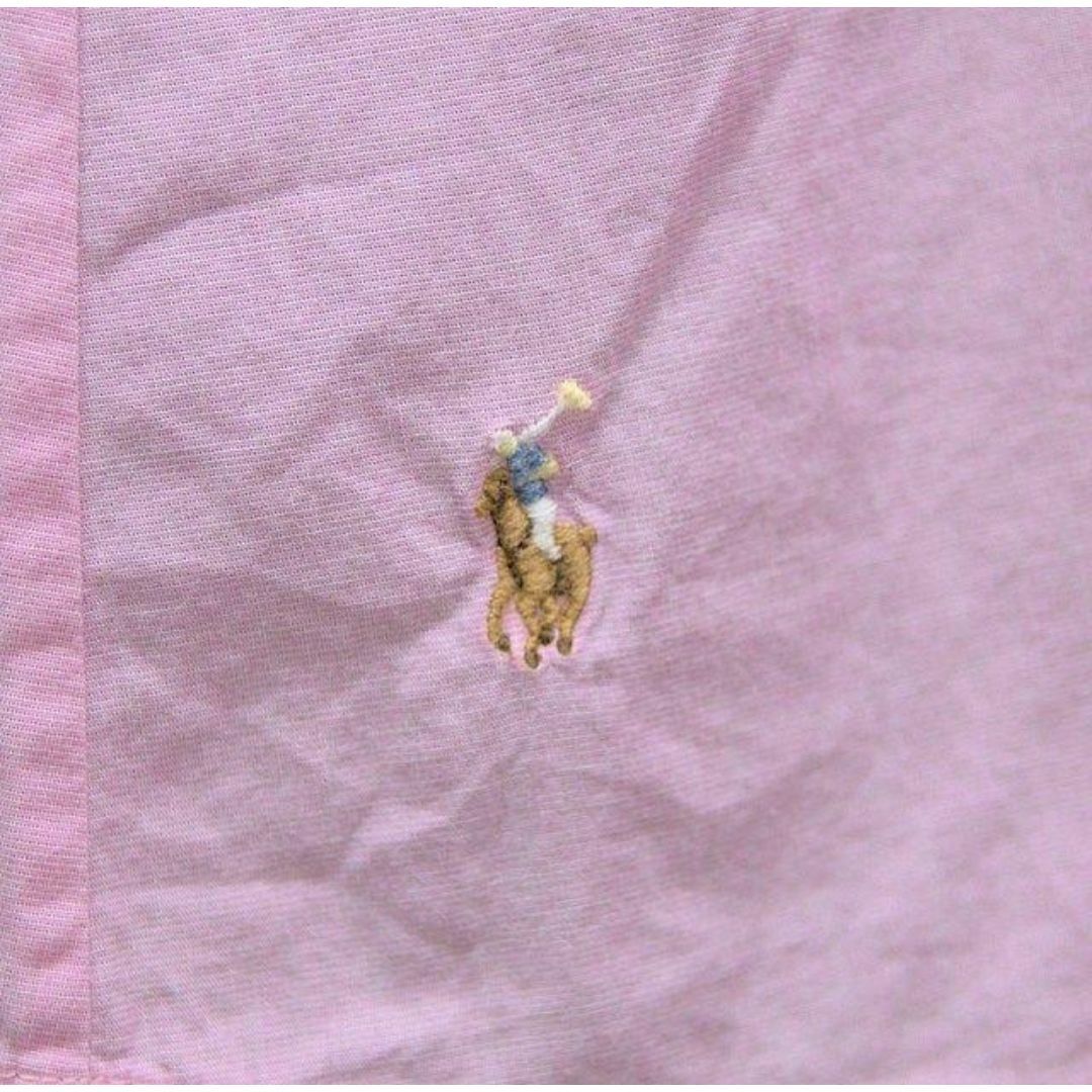 Ralph Lauren(ラルフローレン)の美品 ラルフローレン ブラウス カットソー 半袖 ロゴ 刺繍 レディースのトップス(カットソー(半袖/袖なし))の商品写真