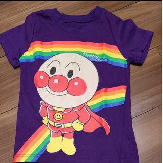 アンパンマンキッズコレクション(ANPANMAN KIDS COLLECTION)のアンパンマン  半袖Tシャツ レインボー 100cm(Tシャツ/カットソー)