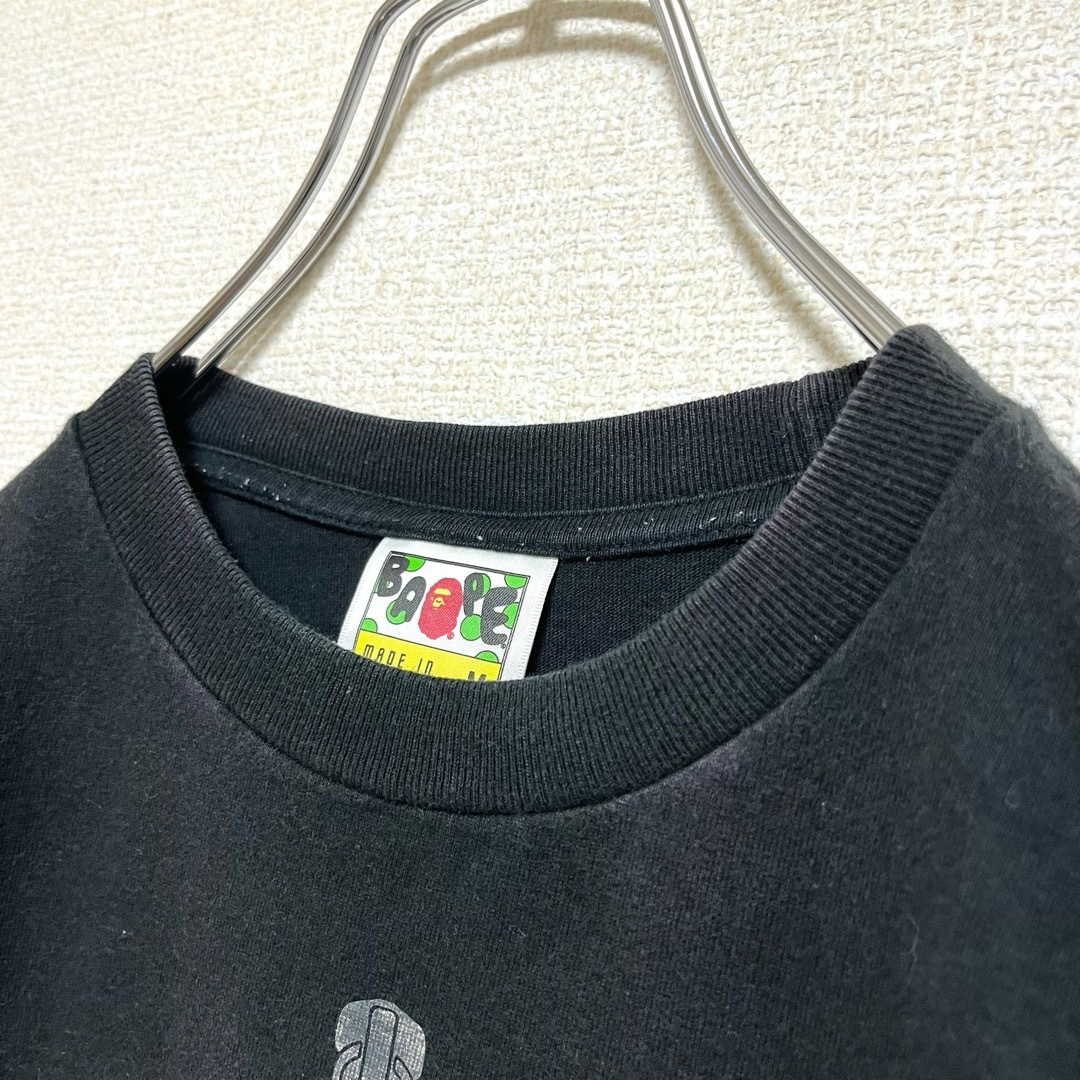 A BATHING APE(アベイシングエイプ)のA BATHING APE エイプ Tシャツ 半袖 ブラック マイロ×シャーク メンズのトップス(Tシャツ/カットソー(半袖/袖なし))の商品写真